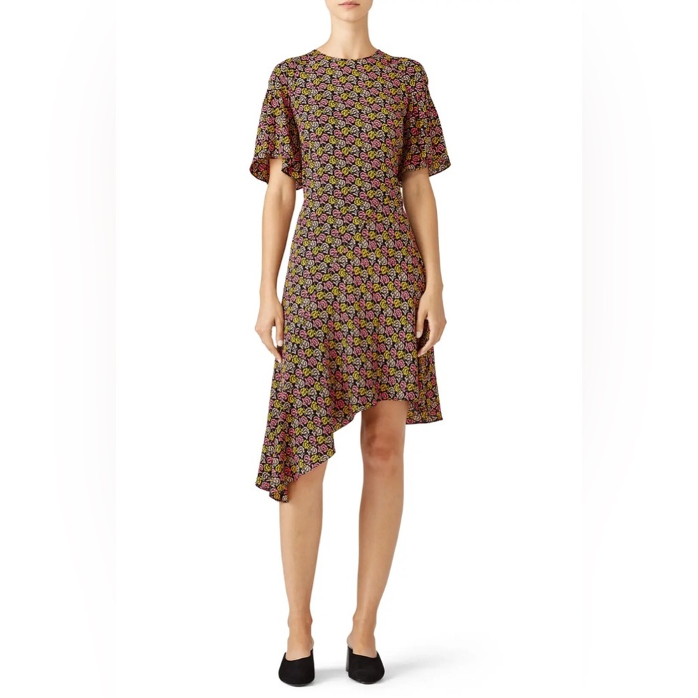 A.L.C. Tilly Floral Silk Dress